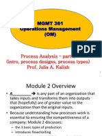 Process Analysis - Class Notes - Mod 2 - Part 1(1)