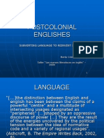 Postcolonial Englishes - Project Presentation