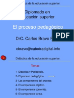 El Proceso Pedagogico