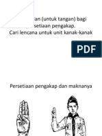 Pengertian (Untuk Tangan) Bagi Persetiaan Pengakap