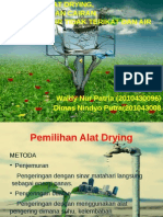 Drying, Jenis Ikatan Air (Waldi Dimas)