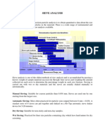 Sieve Analysis Procedure For