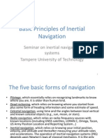 Basic Principles of Inertial Navigation Systems - Sub sea Positioning - Guidelines and Information