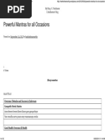Download Powerful Mantras for All Occasions by Sreekar SN201637885 doc pdf
