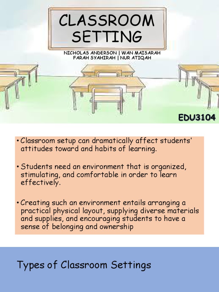 Classroom Setup Strategies | PDF | Classroom | Teaching