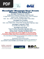 Moonlight Mountain View Events Entry 2014