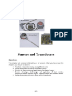 Sensors and Transducers