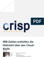 IBM-Zahlen enthüllen die Wahrheit über den Cloud-Markt