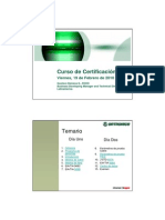 Temario Instalacion de Fibra Optica