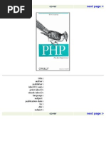 PHP Pocket Reference