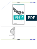 PHP Pocket Reference