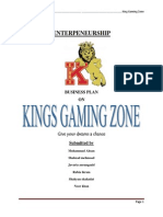 Kings Gaming Zone Business Report Provides Unique Gaming Experience