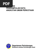 Download Panduan Pengumpulan Data Angkutan Umum Perkotaan by M Choirul Rizal SN201651560 doc pdf