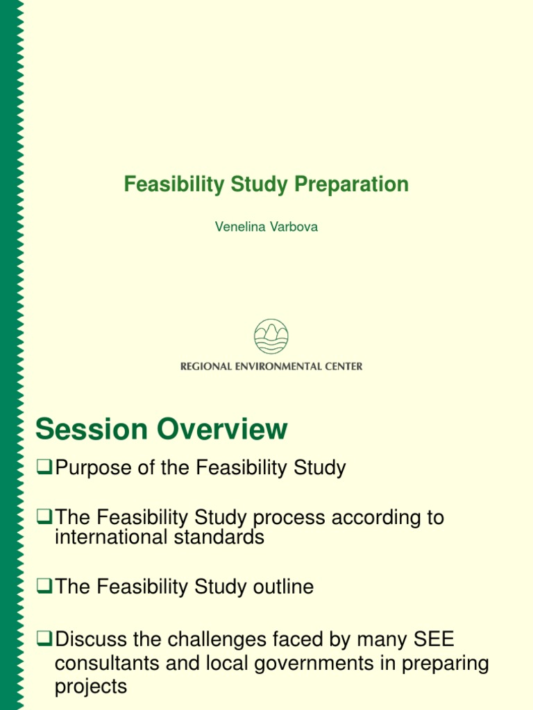 Feasibility Study Preparation Guide | PDF | Feasibility Study | Cost ...