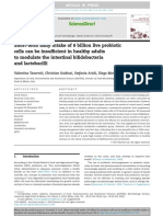 Tarveniti Et Al.2013.Short-Term Daily Intake of 6 Billion Live Probiotic Cells Can Be Insufficient in Healthy Adults To Modulate The Intestinal Bifidobacteria and Lactobacilli