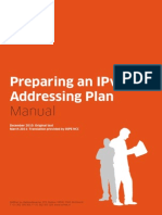 Preparing An Ipv6 Addressing Plan: Manual