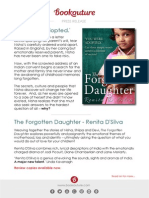 The Forgotten Daughter by Renita D'Silva - Bookouture Press Release