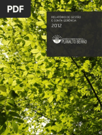 Relatório de Gestão de 2012