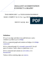 Finding A Smallest Augmentation To Biconnect A Graph