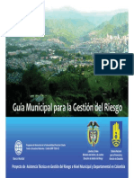Guia Municipal para La Gestion Del Riesgo PDF
