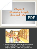 Measuring Length, Area and Volume Using Vernier Calipers