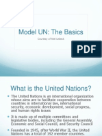 Model Un - The Basics