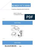 Hoàng Bá Tầu - Thiết Bị Điện Tử Y Sinh - Máy đo huyết áp microlife A200