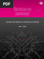 Técnicas de patronaje. Tomo I