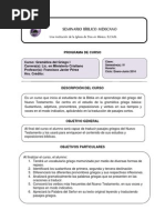 Carta Descriptiva