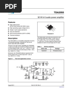 TDA2050 - Datasheet