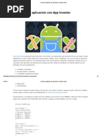 Download Creando una aplicacin con App Inventor _ Proyectos Arduino by vegazela SN201714737 doc pdf