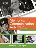 Download Memory and Communication Aids for People with Dementia Bourgeois Excerpt by Health Professions Press SN201716307 doc pdf