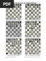 Zaps and Traps From the Sicilian Defense