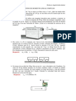 Ejercicios de Momento Lineal e Impulso