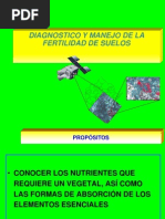 FERTILIDAD de SUELOS Diagnostico y Manejo de La Fertilidad de Suelos