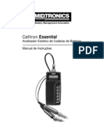Manual de Instruções Midtronics Celltron Essential