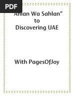 Download Exploring UAE- One Day Trip - Ahlan Wa Sahlan by pagesofjoy SN20174210 doc pdf