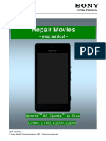 Sony Xperia M Repair Movie - Mechanical - 1277-1354 - Rev1