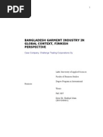 Download Bangladesh Garment Industry in Global Context Finnish Perspective by sziten SN20175302 doc pdf