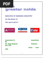 Download Analysis on the Basis of 7 Ps and Swot  by vedanshjain SN20175494 doc pdf