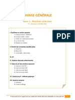 Cours 1 Reactions Acide Base