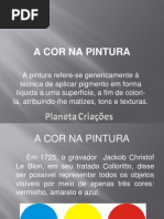A Cor Na Pintura