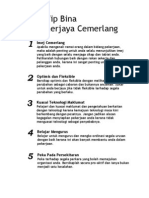 5 Tip Bina Kerjaya Cemerlang