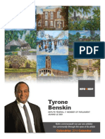 Calendrier 2014 Tyrone Benskin - Format Recto-Verso, Couleurs / Tyrone Benskin 2014 Calendar, Double-Sided, Full-Colour