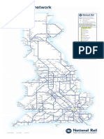 Official National Rail Map Large