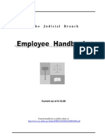 Idaho State Judiciary Employee Handbook