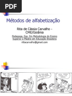 Metodos de Alfabetização