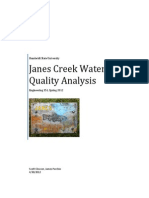 Purchio Clowser Janes Creek Water Quality Assessment