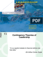 Contingency Theories of Leadership