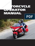 Motorcycle Operator Manual